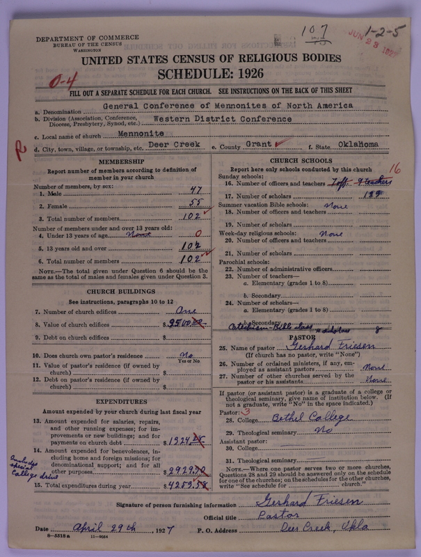 Scan of General Conference of the Mennonite Church of North America: 107