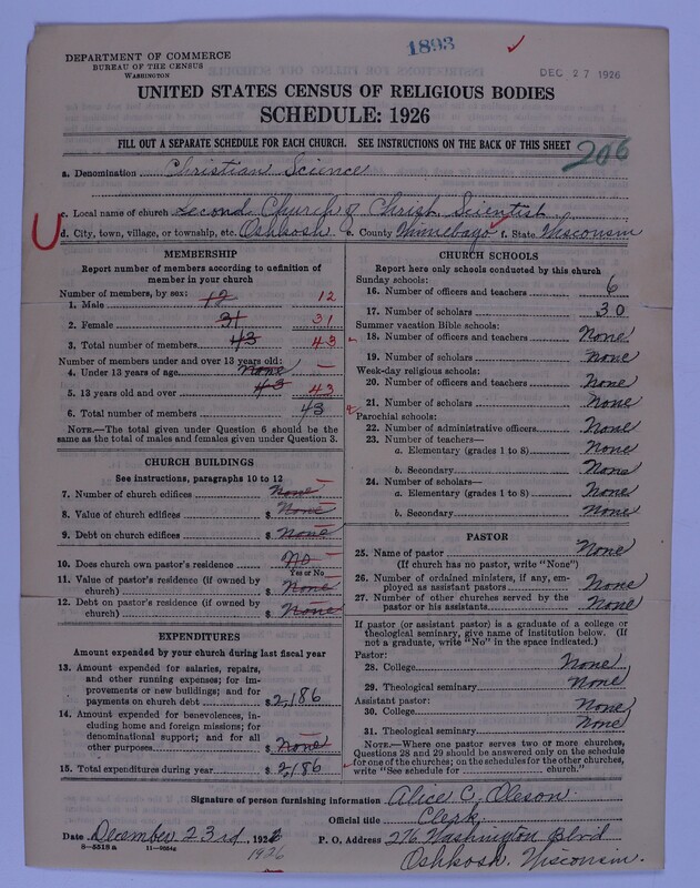 Scan of Church of Christ, Scientist: 1893