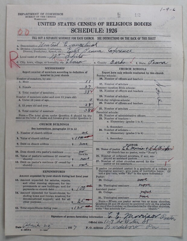 Scan of Evangelical Congregational Church: 12