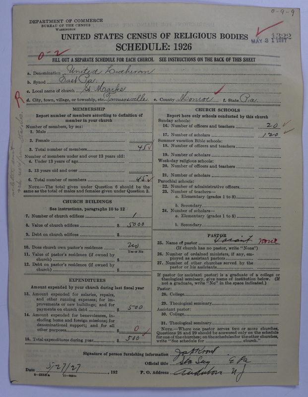 Scan of United Lutheran Church in America: 1322