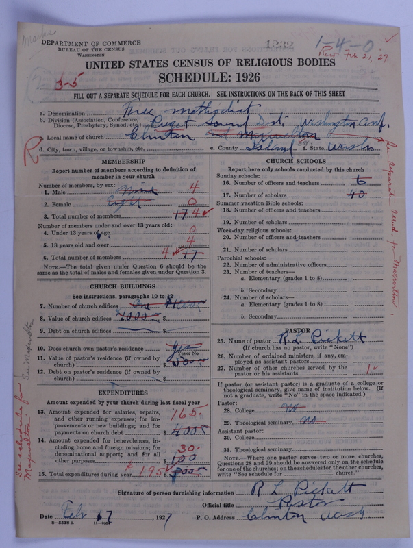 Scan of Free Methodist Church of North America: 1232