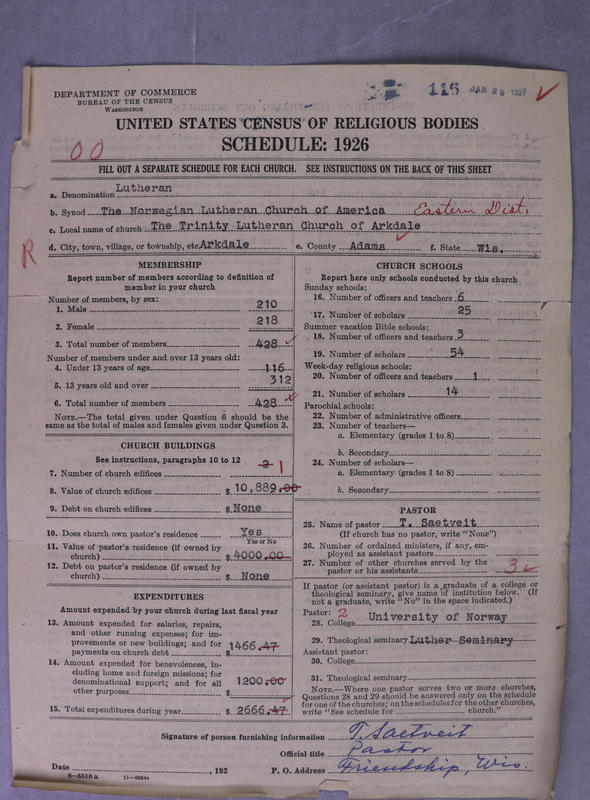 Scan of Norwegian Lutheran Church of America: 116