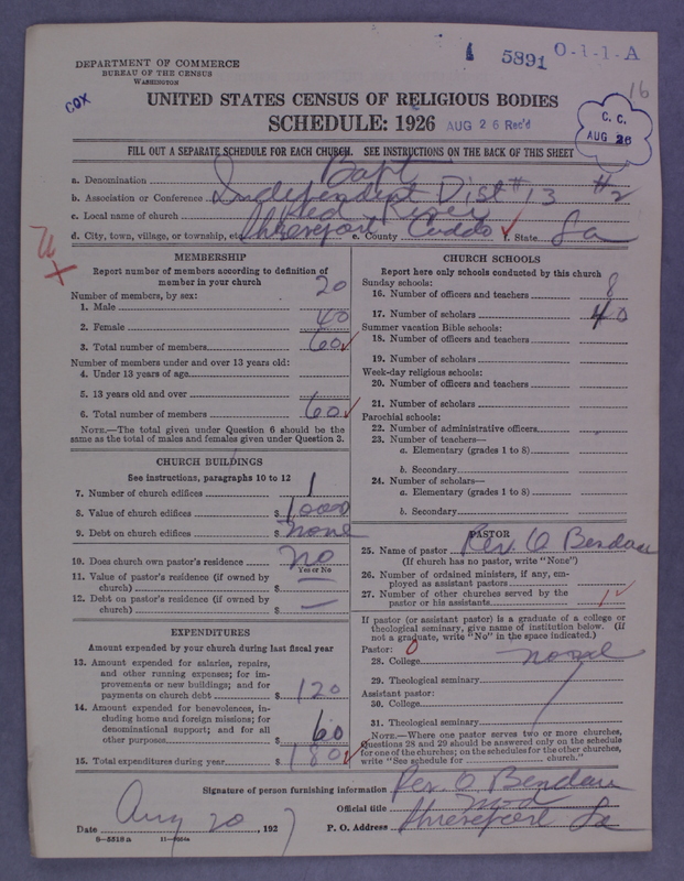 Scan of Negro Baptists: 5891