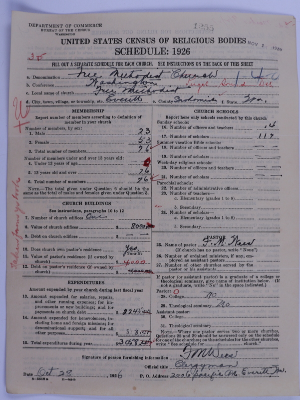 Scan of Free Methodist Church of North America: 1255