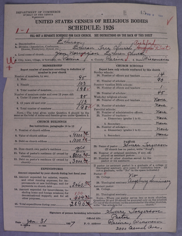 Scan of Lutheran Free Church: 45