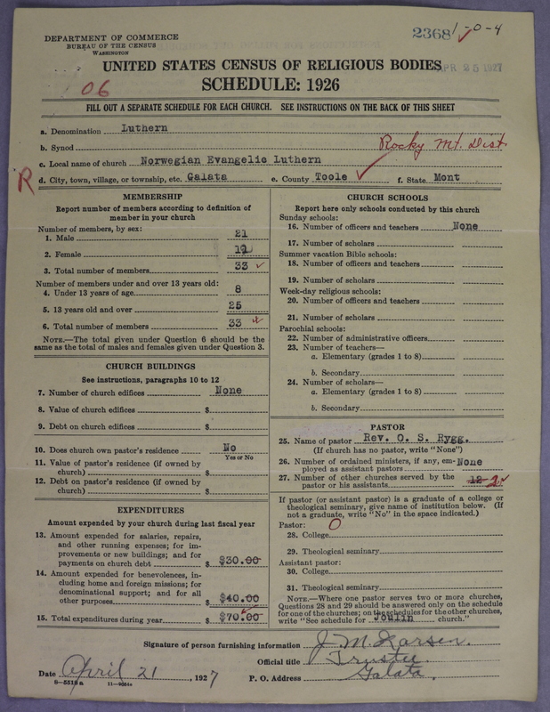 Scan of Norwegian Lutheran Church of America: 2368