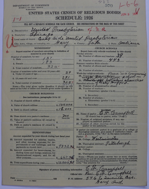 Scan of United Presbyterian Church of North America: 570