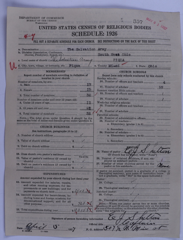 Scan of Salvation Army: 357