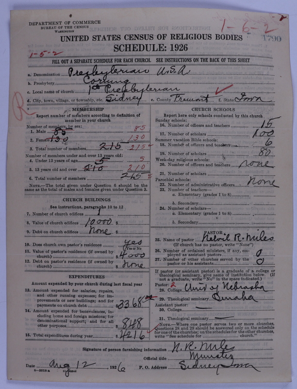 Scan of Presbyterian Church in the United States of America: 4790