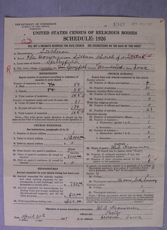 Scan of Norwegian Lutheran Church of America: 1347