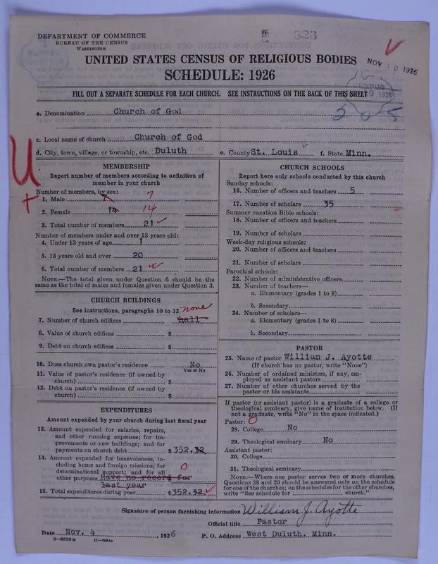 Scan of Church of God (Headquarters, Anderson, Ind.): 323