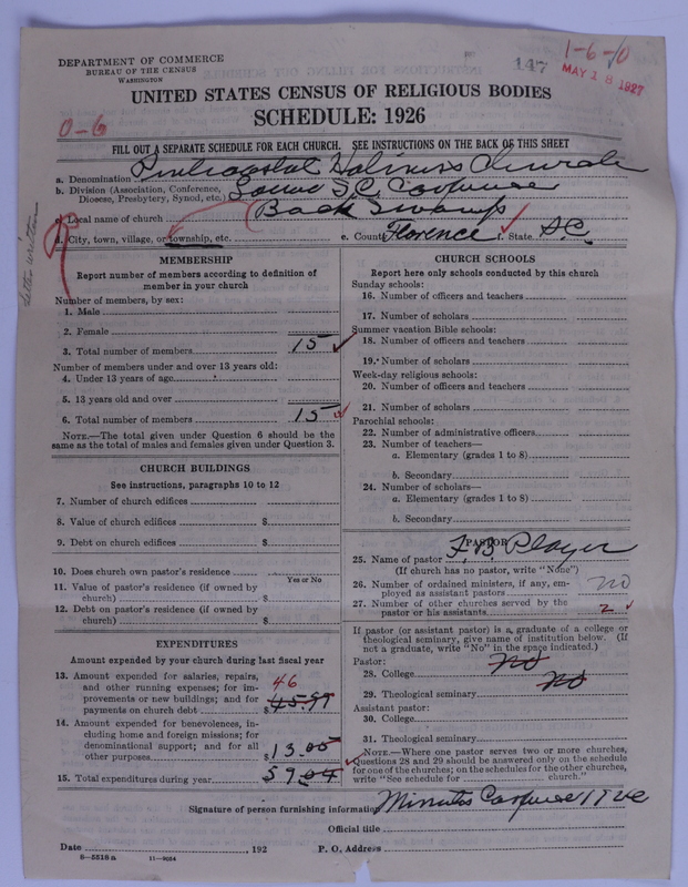 Scan of Pentecostal Holiness Church: 147