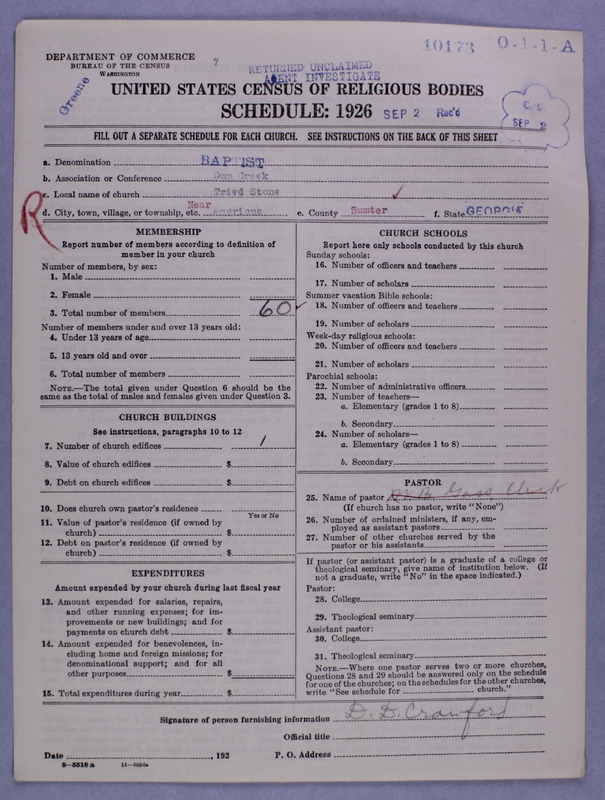Scan of Negro Baptists: 10173