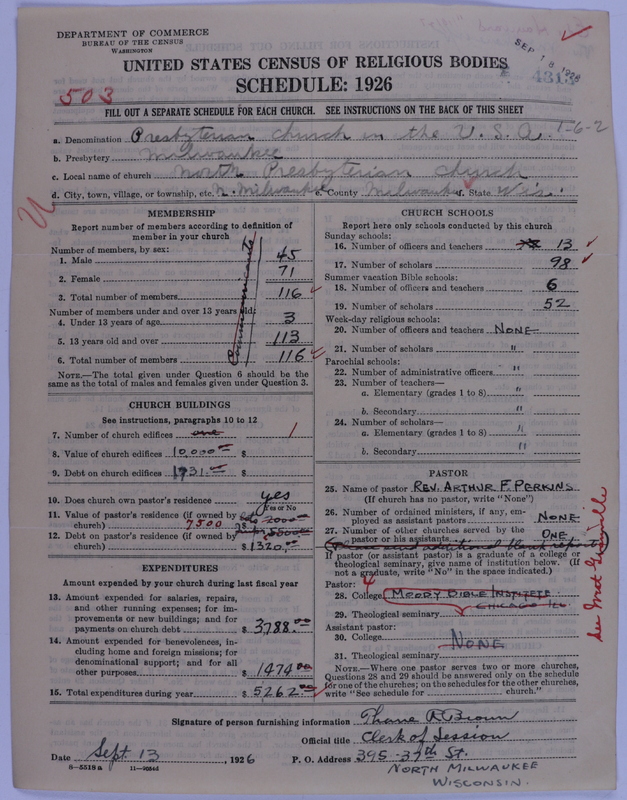 Scan of Presbyterian Church in the United States of America: 4313