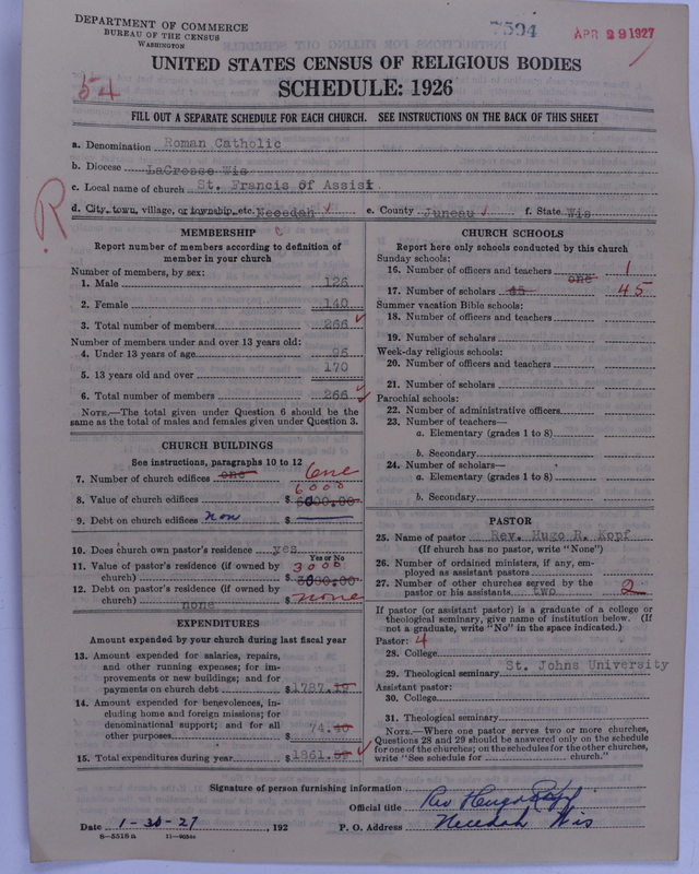 Scan of Roman Catholic Church: 7504