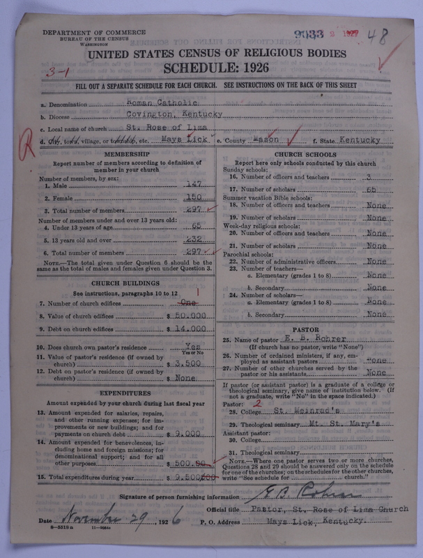 Scan of Roman Catholic Church: 9033
