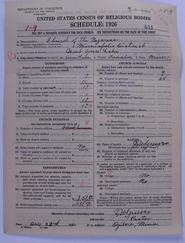 Scan of Church of the Nazarene: 441