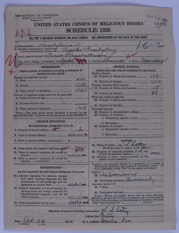 Scan of Presbyterian Church in the United States of America: 6102