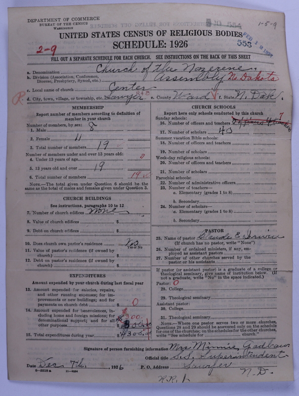 Scan of Church of the Nazarene: 553