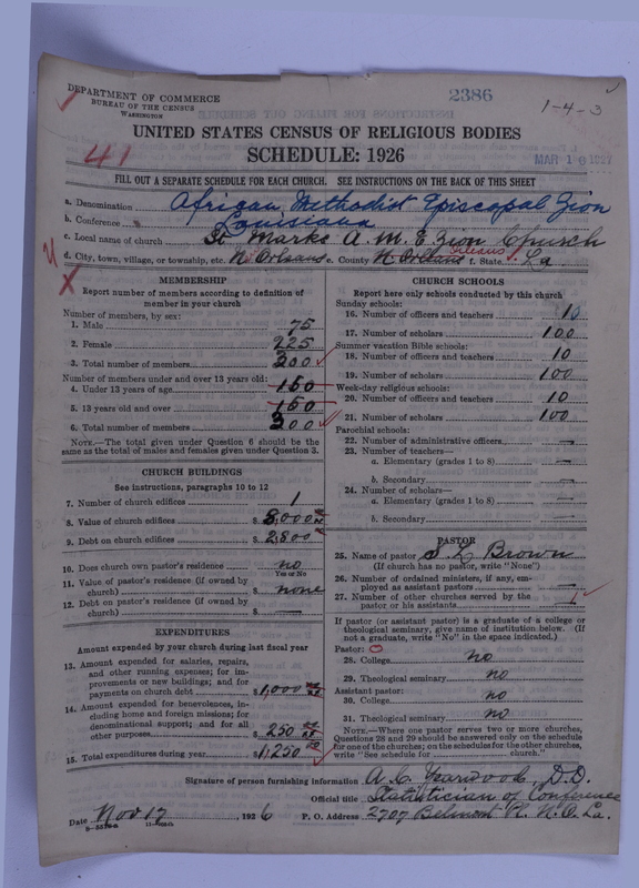 Scan of African Methodist Episcopal Zion Church: 2386