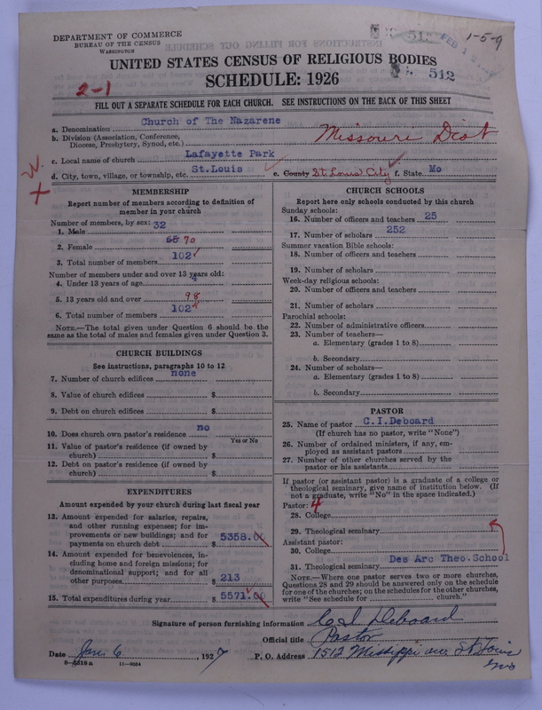 Scan of Church of the Nazarene: 512