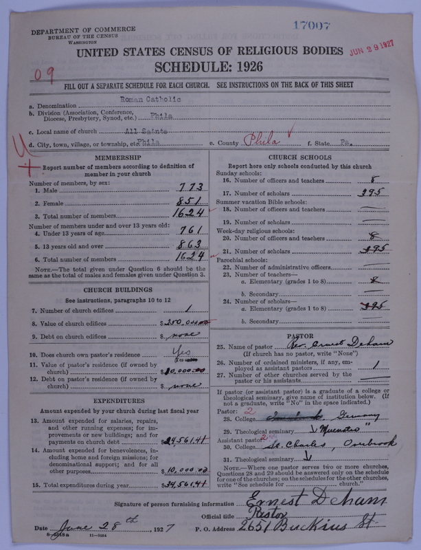 Scan of Roman Catholic Church: 17007