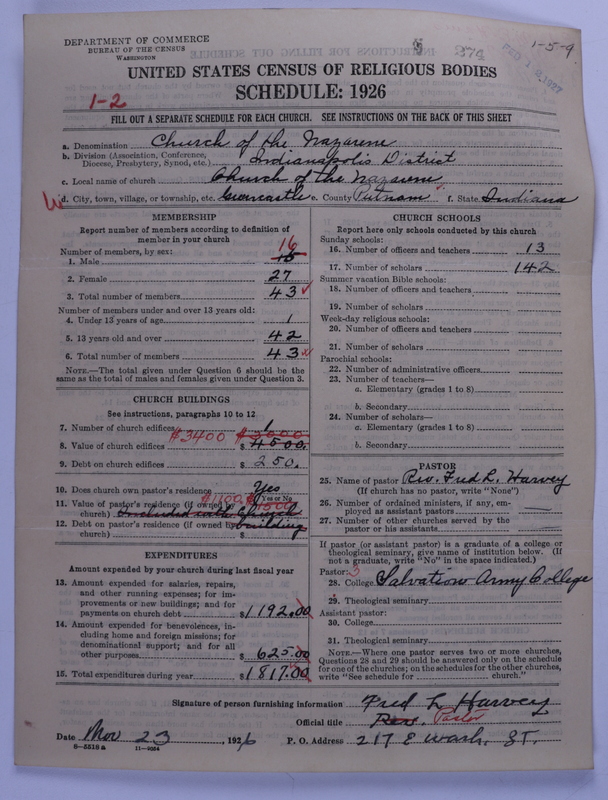Scan of Church of the Nazarene: 274