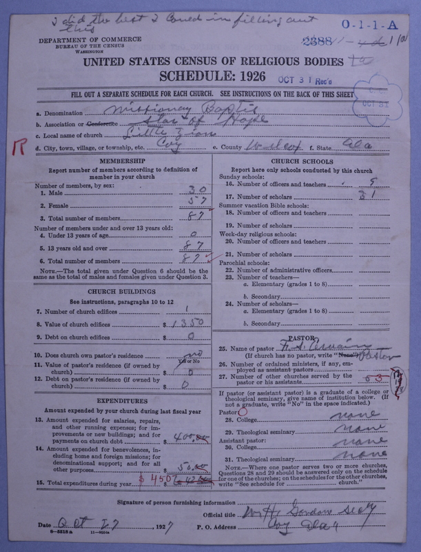 Scan of Negro Baptists: 2388