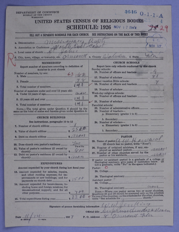 Scan of Negro Baptists: 4646