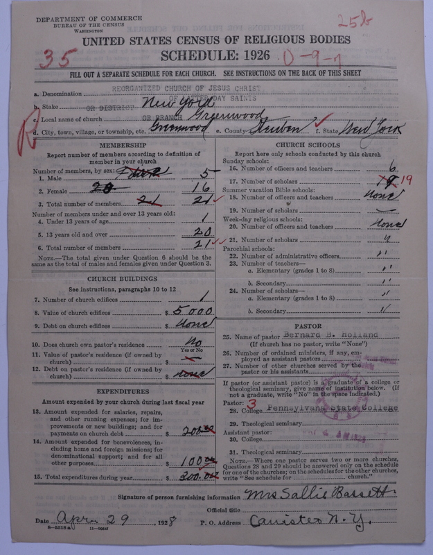 Scan of Reorganized Church of Jesus Christ of Latter Day Saints: 25b