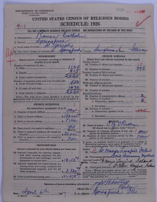 Scan of Roman Catholic Church: 918