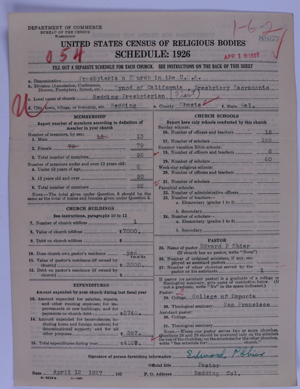 Scan of Presbyterian Church in the United States of America: 8867