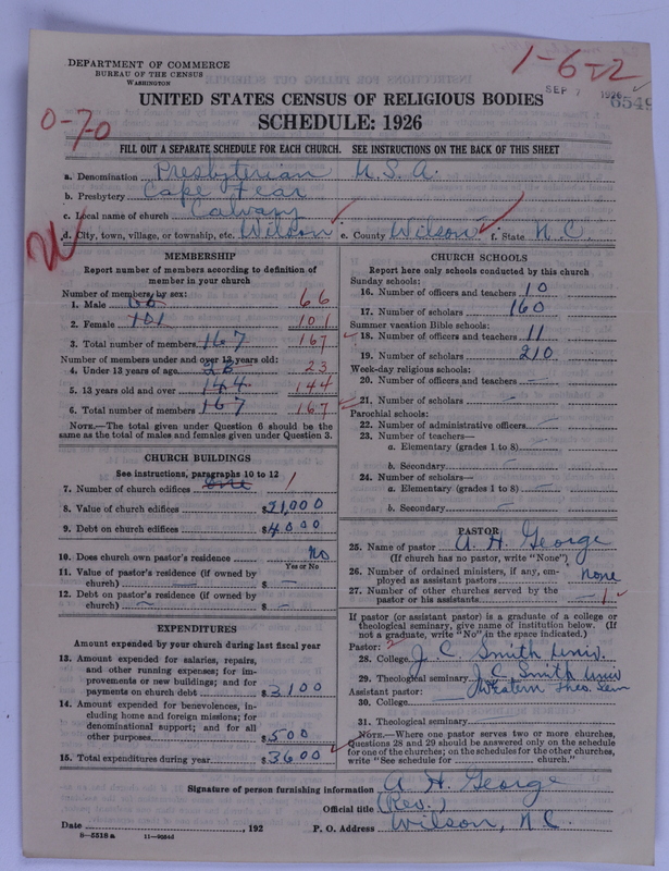 Scan of Presbyterian Church in the United States of America: 6549