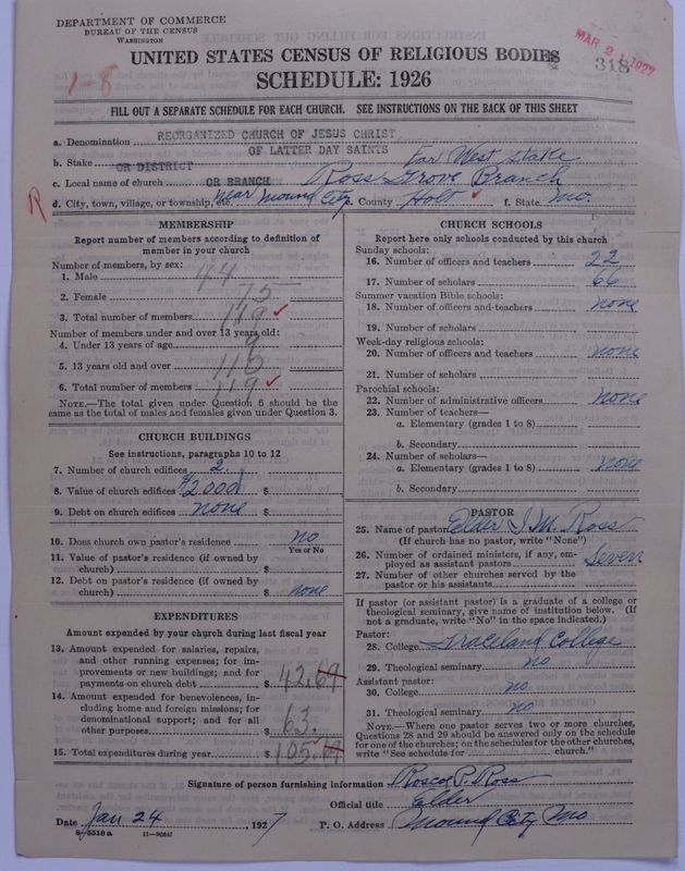 Scan of Reorganized Church of Jesus Christ of Latter Day Saints: 318