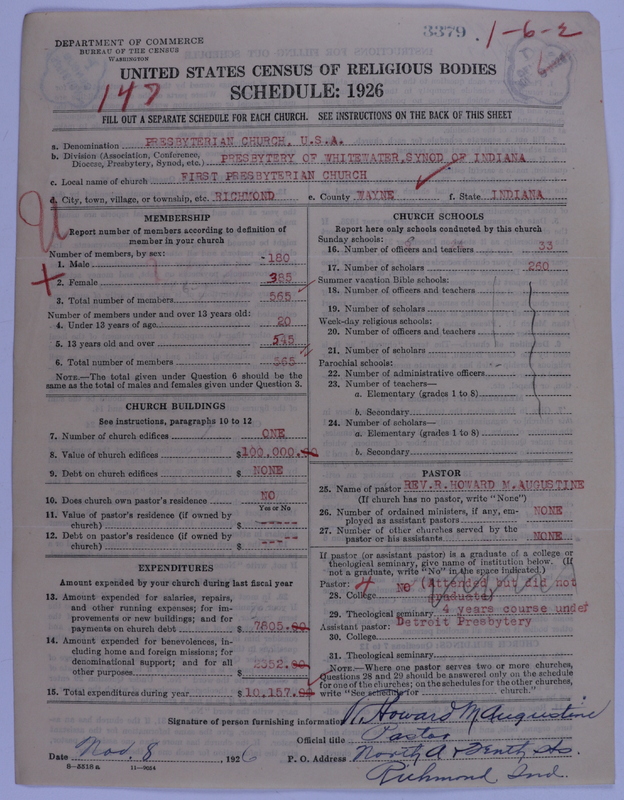 Scan of Presbyterian Church in the United States of America: 3379