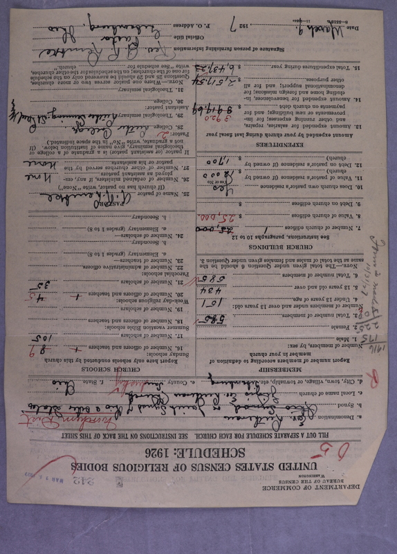 Scan of Synod of the Reformed Presbyterian Church of North America: 242