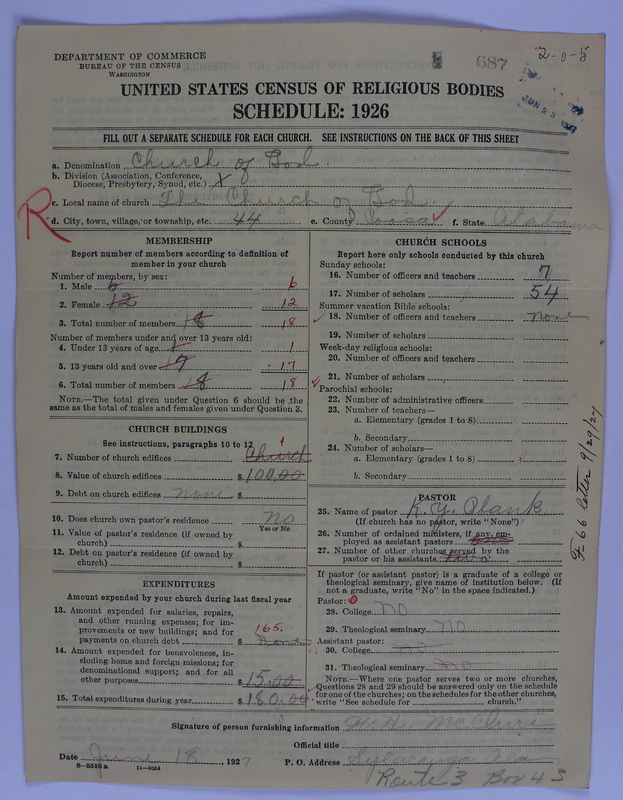 Scan of Church of God (Headquarters, Anderson, Ind.): 687