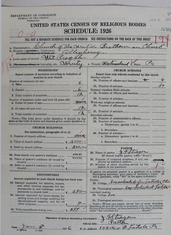 Scan of Church of the United Brethren in Christ: 530