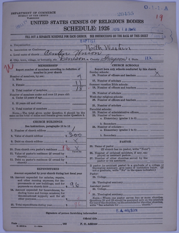 Scan of Negro Baptists: 20455