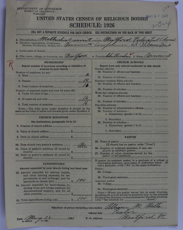 Scan of Federated Churches: 51