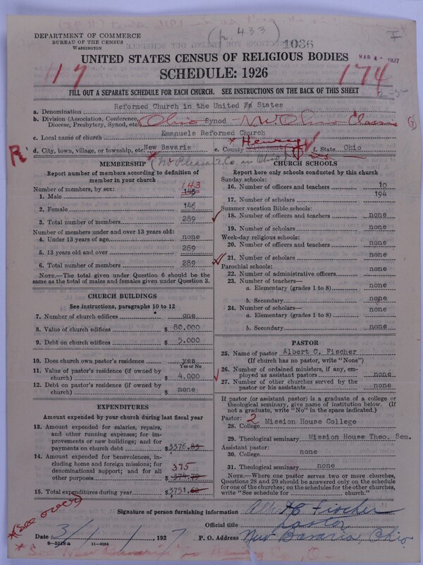 Scan of Reformed Church in the United States: 1036
