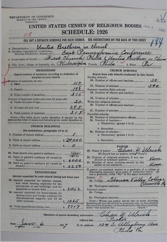 Scan of Church of the United Brethren in Christ: 435