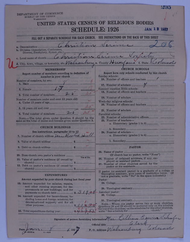 Scan of Church of Christ, Scientist: 295
