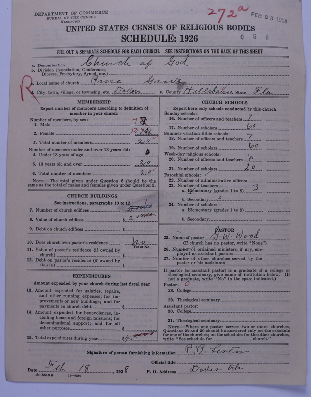 Scan of Church of God General Assembly: 272a