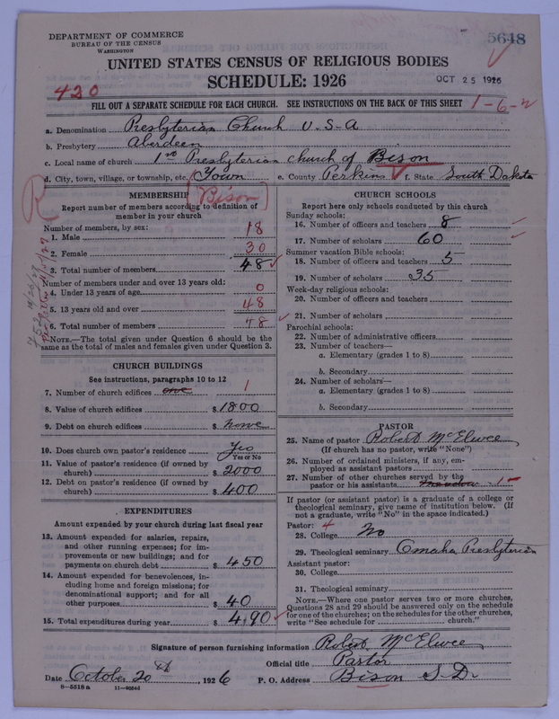 Scan of Presbyterian Church in the United States of America: 5648