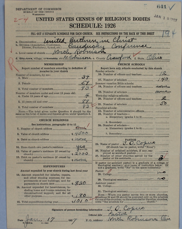 Scan of Church of the United Brethren in Christ: 641