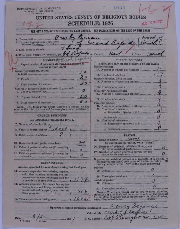 Scan of Presbyterian Church in the United States of America: 4041