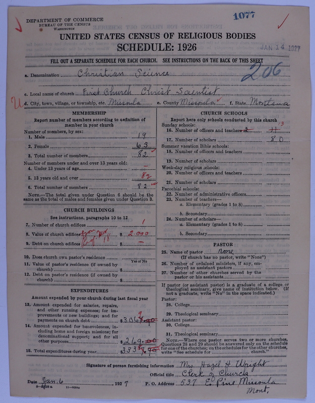 Scan of Church of Christ, Scientist: 1077