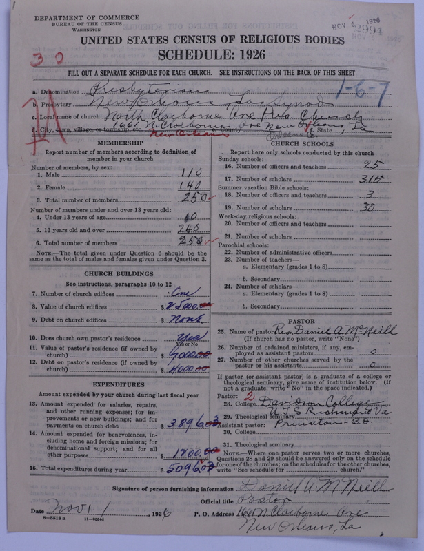 Scan of Presbyterian Church in the United States: 2994