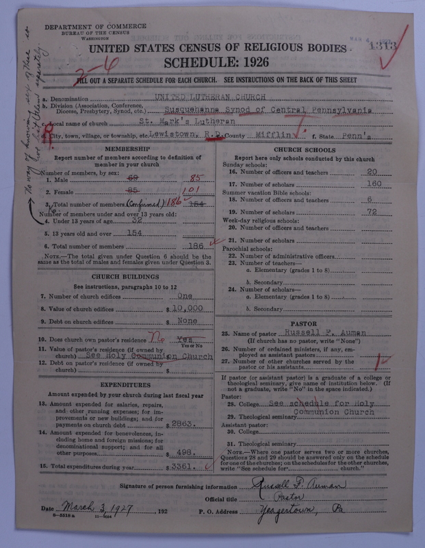 Scan of United Lutheran Church in America: 1313